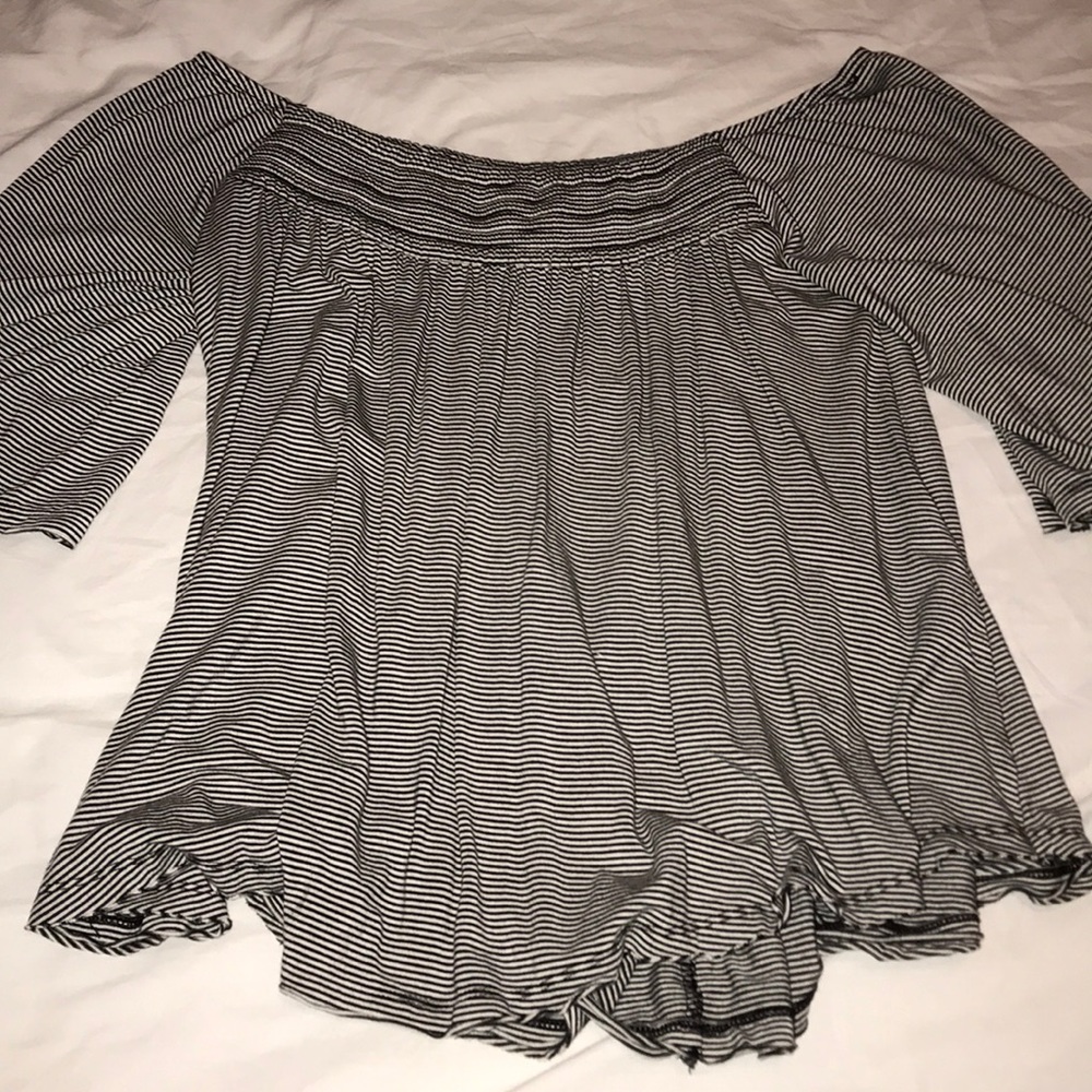 Off the shoulder top!